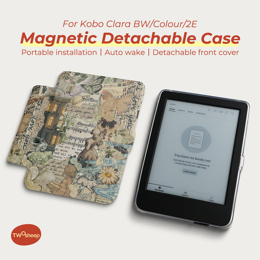 INS Collage Detachable Case for Kobo Clara Colour BW 2E