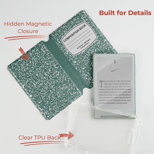 Composition Book Detachable Case for XTEINK X3/X4