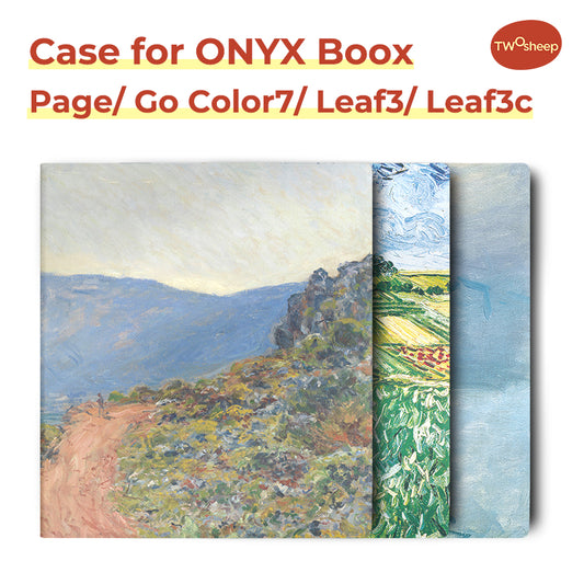 Twosheep Oil Painting Magnetic Cover for BOOX Go 7 / Color 7 Gen II / Page / Leaf3C