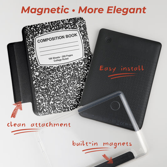 Composition Book Detachable Case for Kobo Clara Colour BW 2E