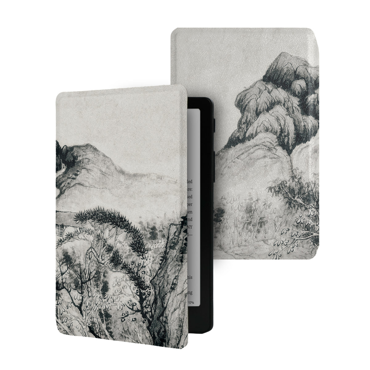Chinese Style Frameless Magnetic Cover Case for XTEINK X4 Pro