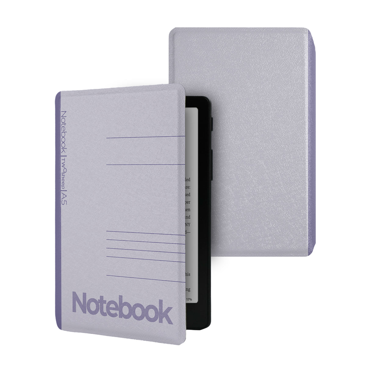 Classic Notebook Style Magnetic Frameless Cover Case for XTEINK X4 Pro