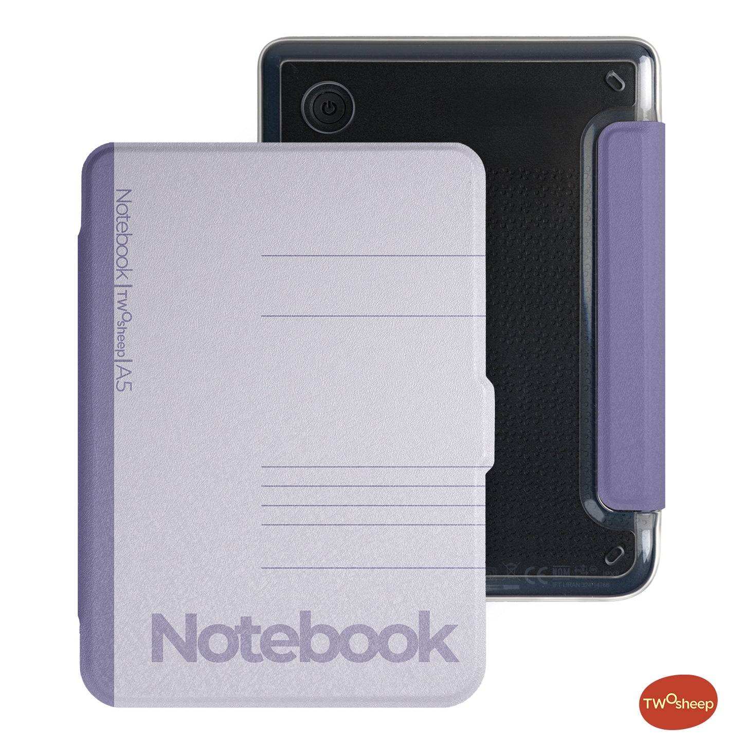 Campus Journal Detachable Magnetic Case for Kobo Clara Colour and Kobo Clara BW