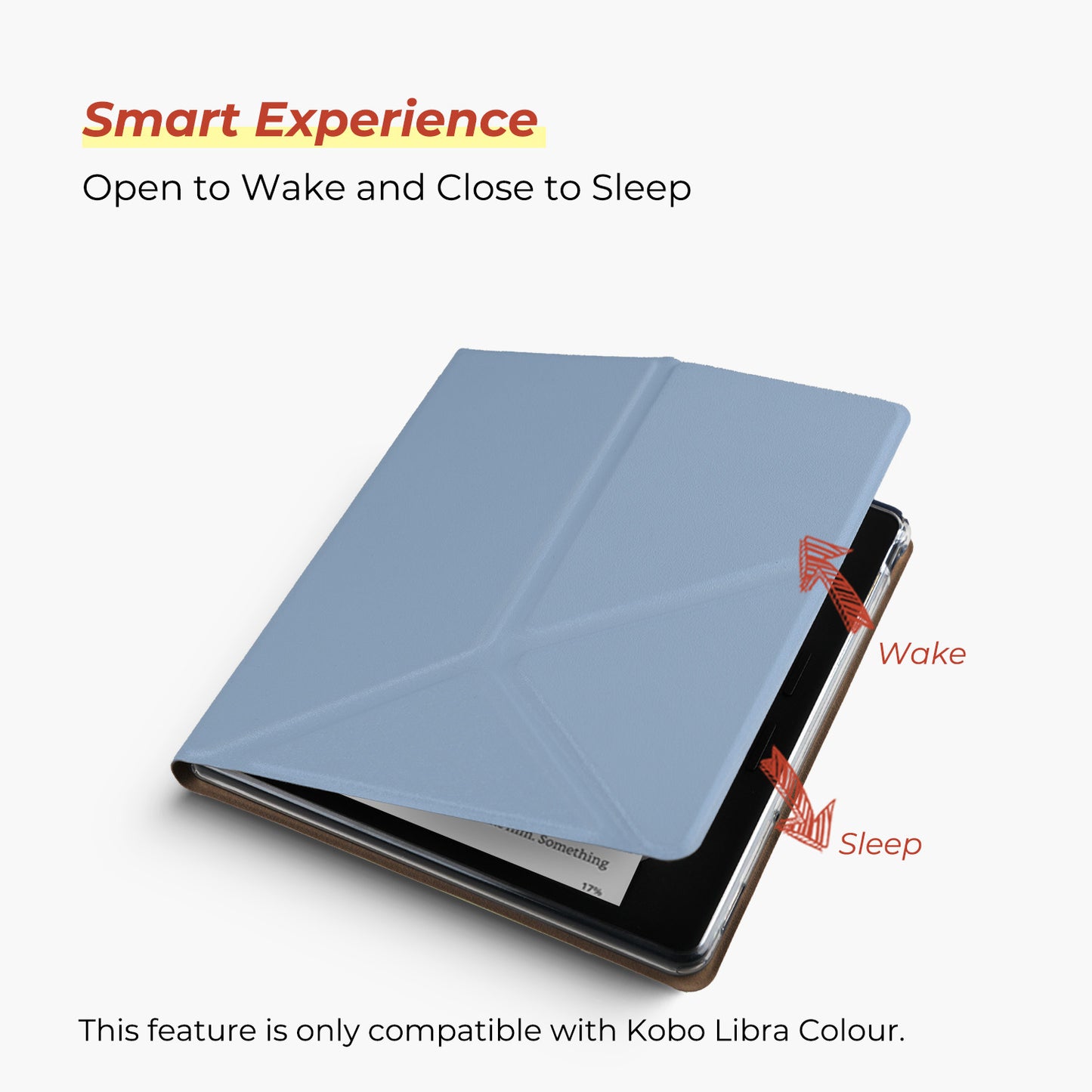 Minimalist Magnetic Stylus Case for Kobo Libra2 Libra Colour