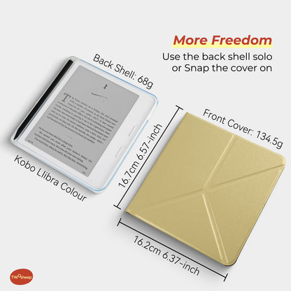Minimalist Magnetic Stylus Case for Kobo Libra2 Libra Colour