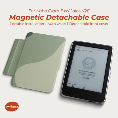Minimalist Magnetic Detachable Case for Kobo Clara Colour / Clara2E / Clara BW