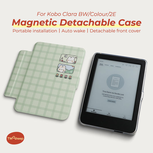 Cute Illustrated Detachable Case for Kobo Clara Colour Clara BW 2E