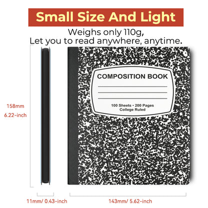 Twosheep Magnetic Smart Cover for BOOX Go 7 / Go Color 7 / Go Color 7 Gen II / Page / Leaf 3C / Leaf3 – Auto Sleep Wake, Ultra Slim Book-Style Case