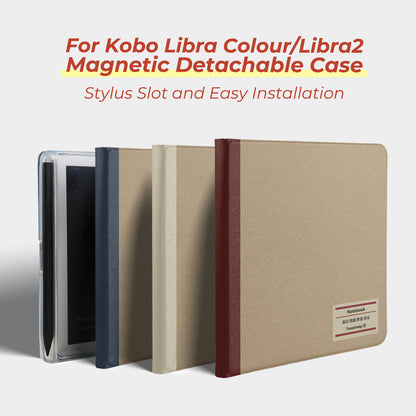 Notebook Detachable Magnetic Folio Cover for Kobo Libra Colour & Libra2