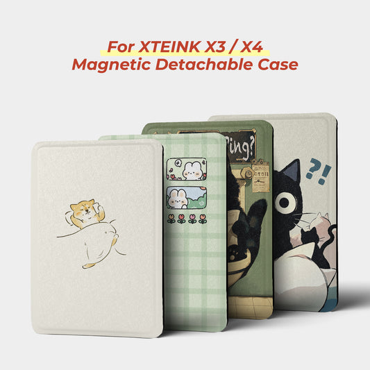 Cute Illustrated Detachable Case for XTEINK X3 And XTEINK X4