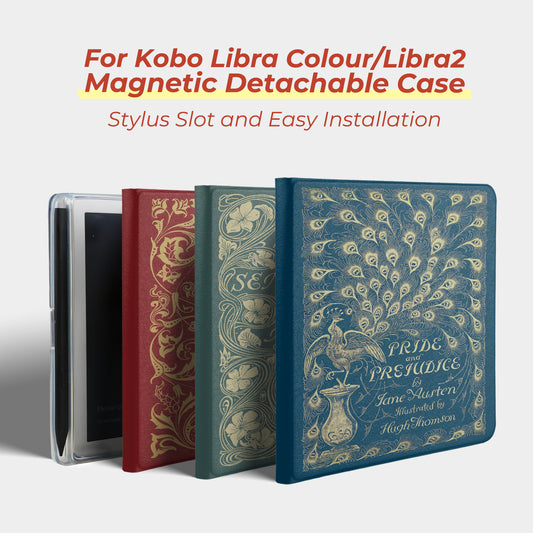 Pride and Prejudice Vintage Book Detachable Cover for Kobo Libra Colour & Libra2