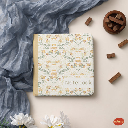 Floral Notebook Detachable Magnetic Folio for Kobo Libra Colour & Libra2