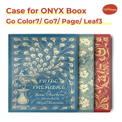 Vintage Book Magnetic Folio for Boox Go 7-inch Series