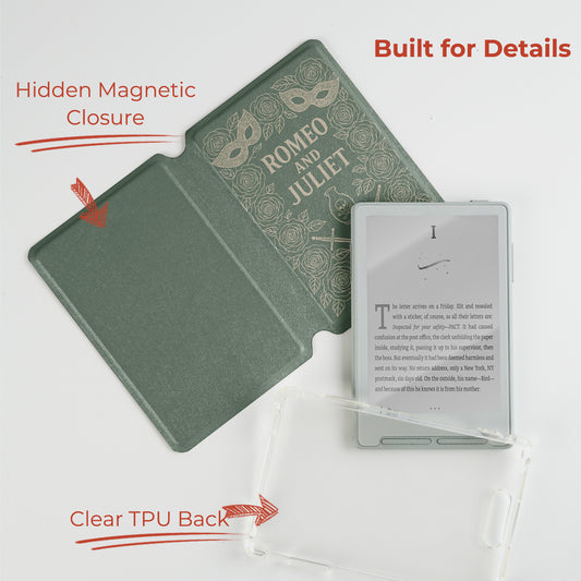 Vintage Book Detachable Case for XTEINK X3 And XTEINK X4