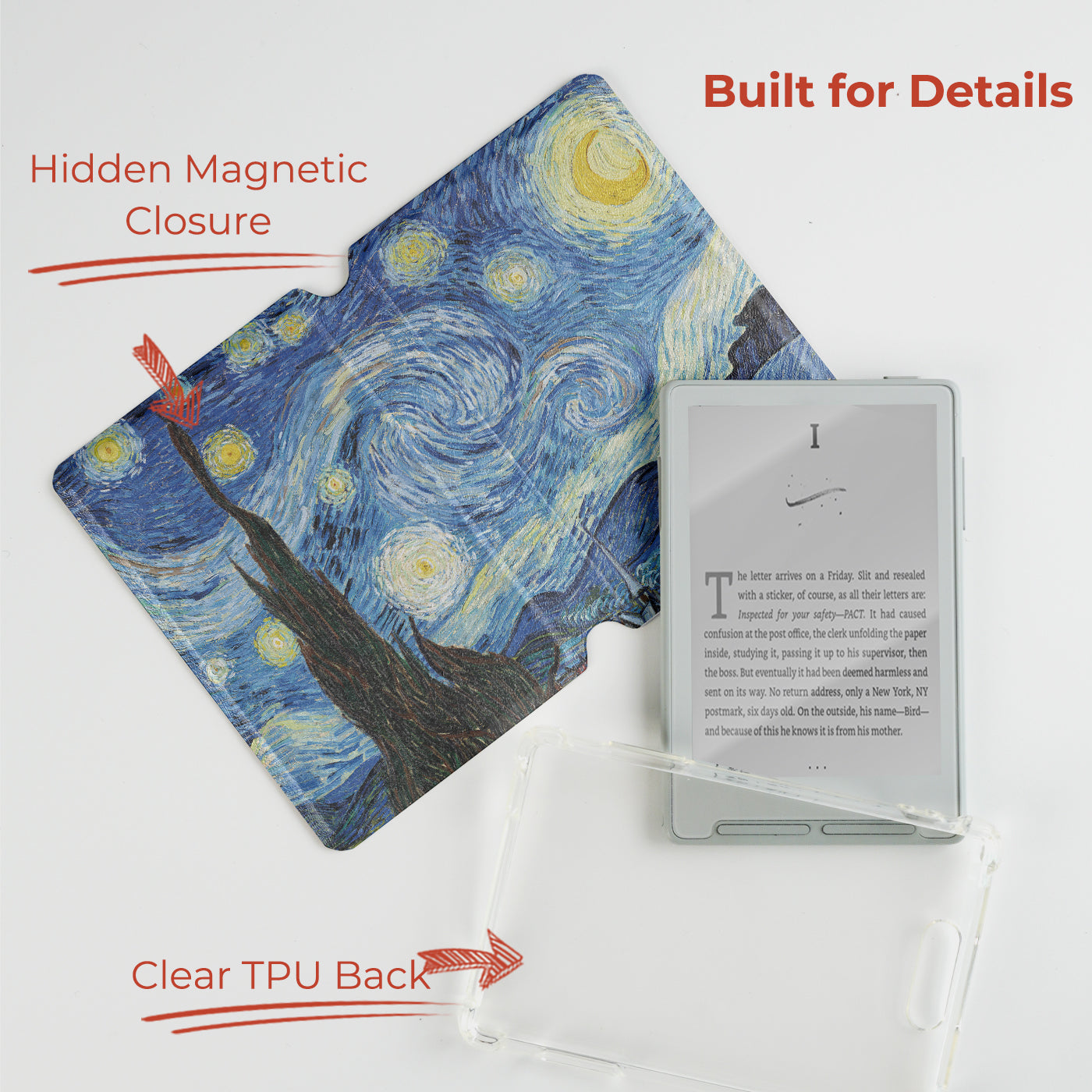 Oil Painting Detachable Cover for XTEINK X4 and XTEINK X3