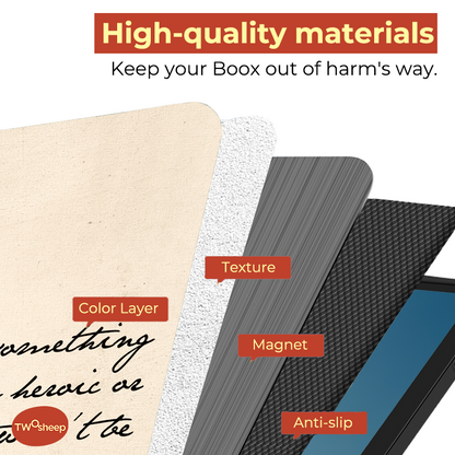 Vintage Book Magnetic Folio for Boox Go 7-inch Series