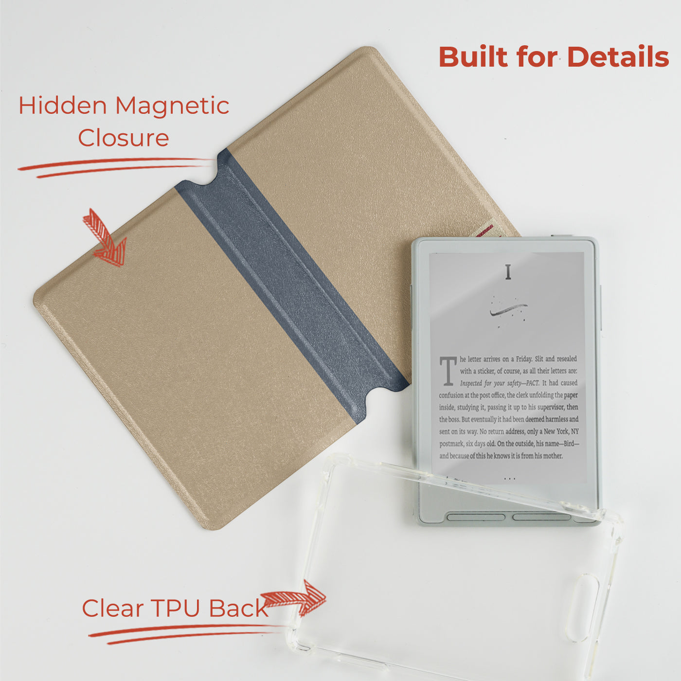 Classic Notebook Detachable Case for XTEINK X3 XTEINK X4