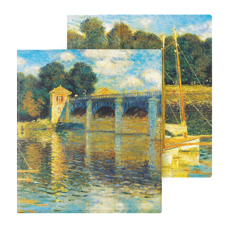 Twosheep Oil Painting Magnetic Cover for BOOX Go 7 / Color 7 Gen II / Page / Leaf3C