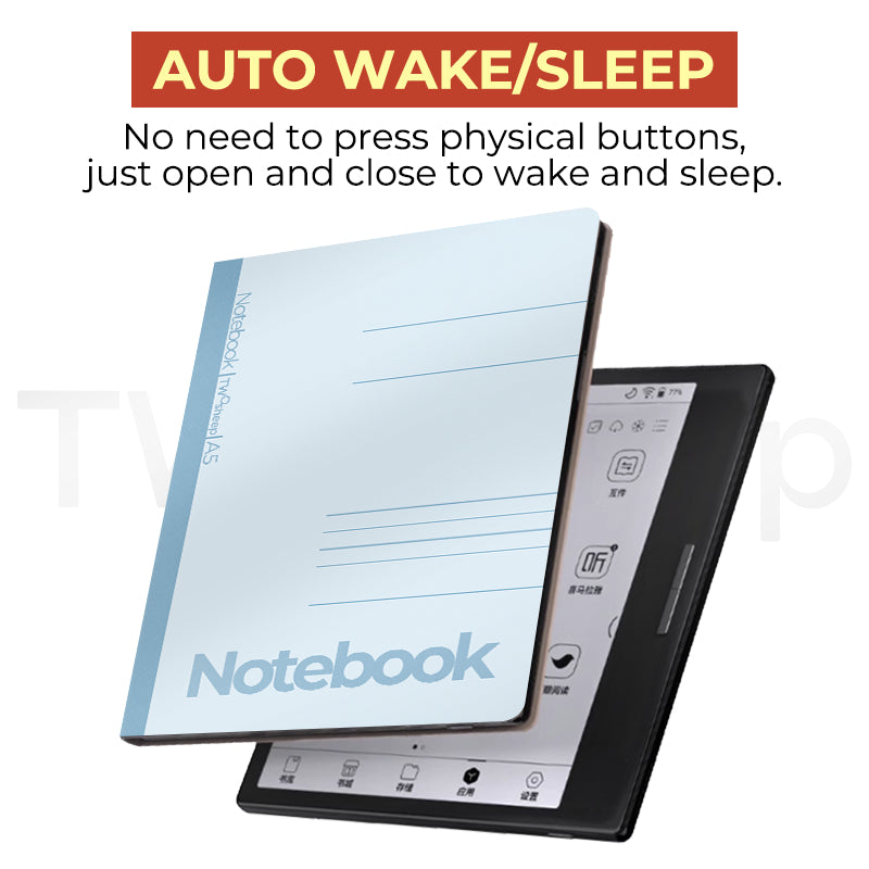 Twosheep Campus Notebook Style Cover for BOOX Go 7 / Go Color 7 Gen II / Page / Leaf3C