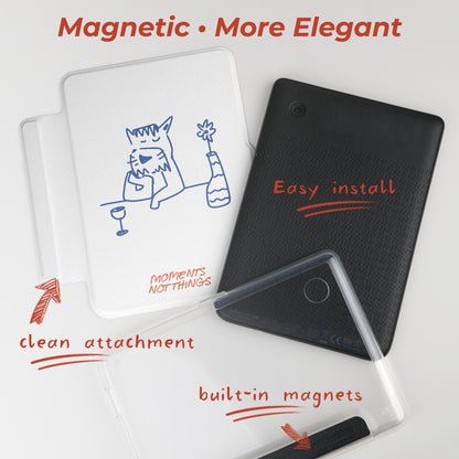 Hand-Drawn Pets Detachable Case for Kobo Clara Series