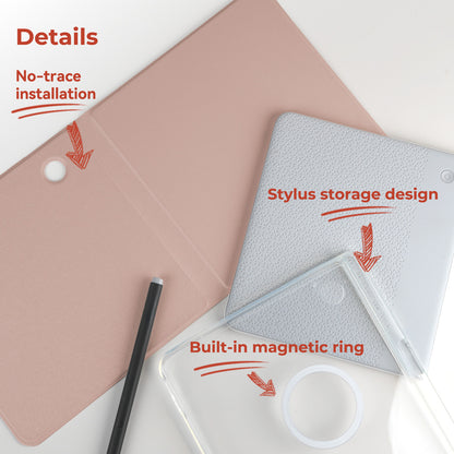 Minimalist Solid Color Detachable Magnetic Folio for Kobo Libra Colour & Libra2