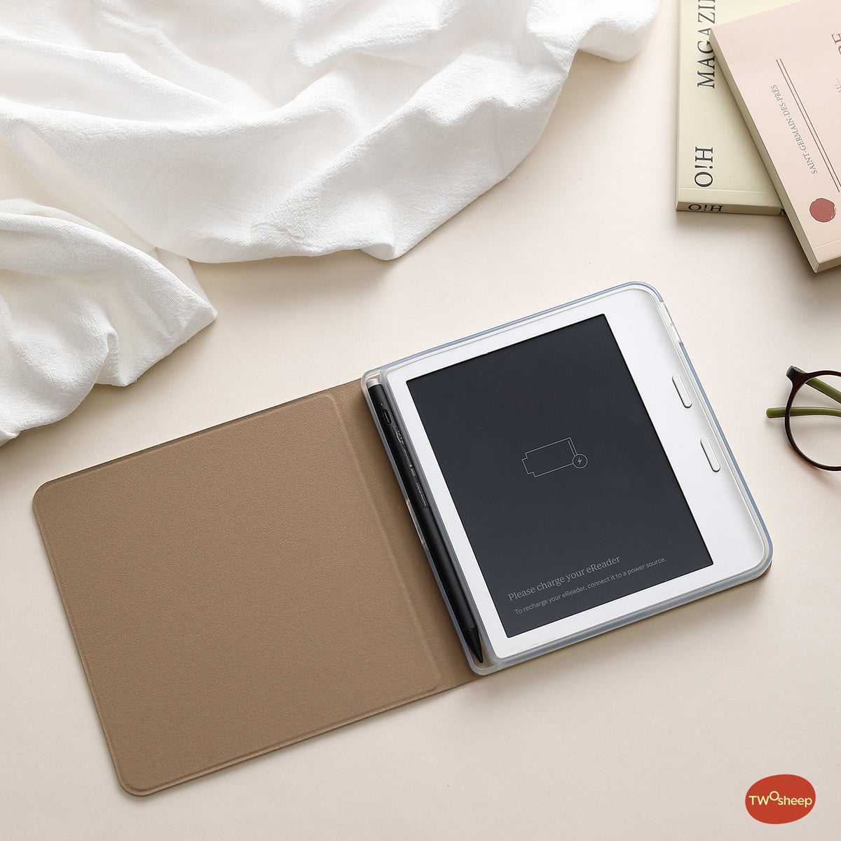 Campus Notebook Style Detachable Magnetic Folio for Kobo Libra Colour & Libra2