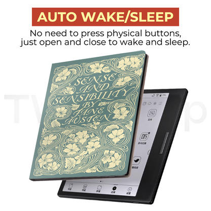 Vintage Book Magnetic Folio for Boox Go 7-inch Series