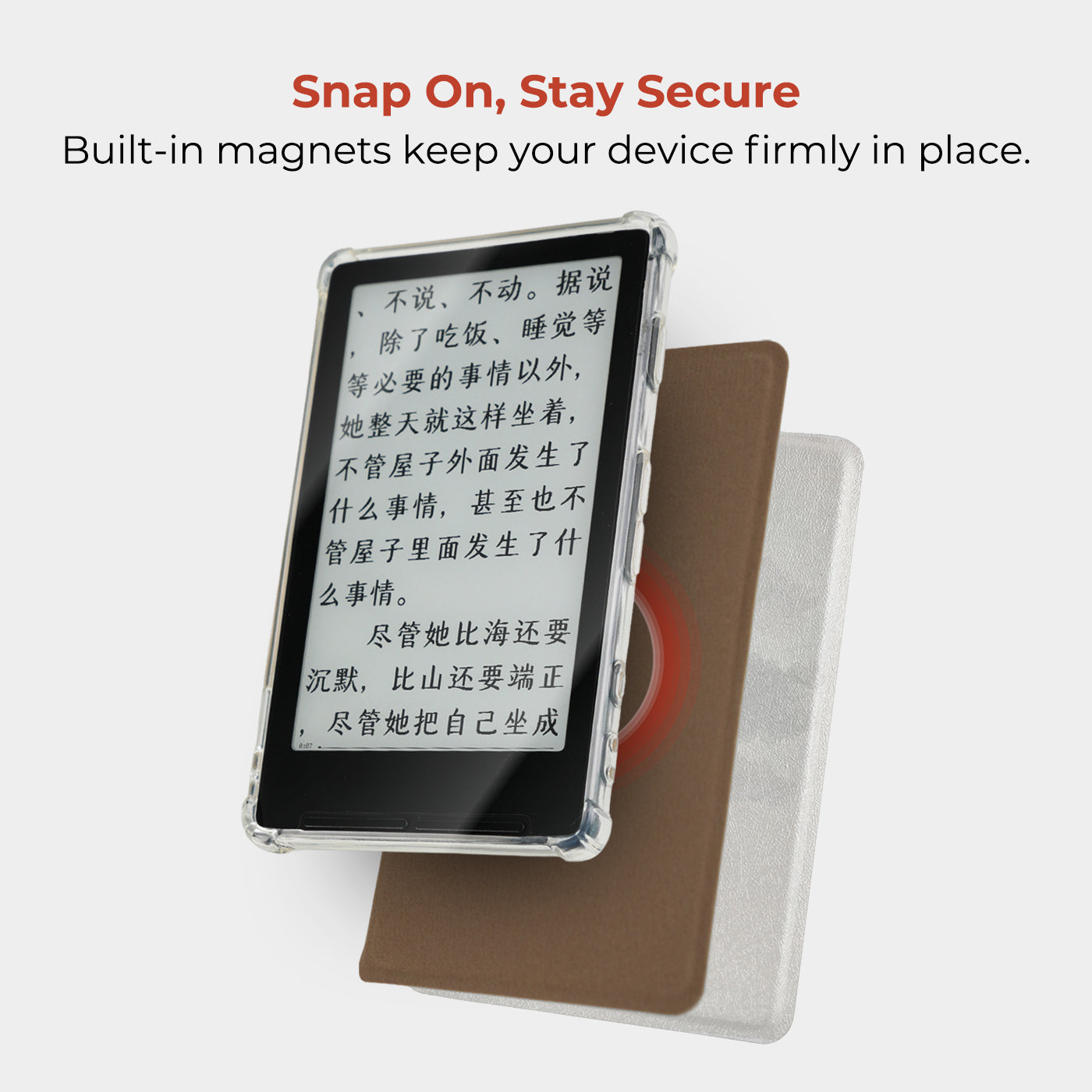 Quote Art Detachable Cover for XTEINK X3 and X4
