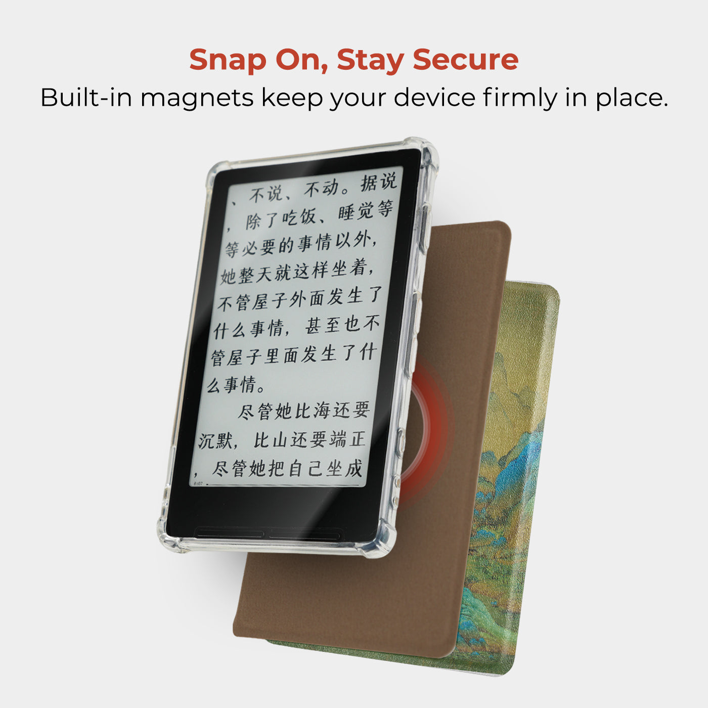 Chinese Style Detachable Case for XTEINK X3 and XTEINK X4