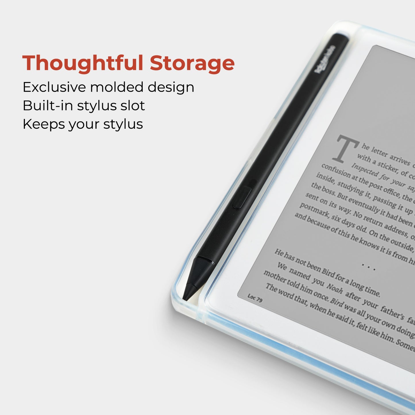 Notebook Detachable Magnetic Folio Cover for Kobo Libra Colour & Libra2