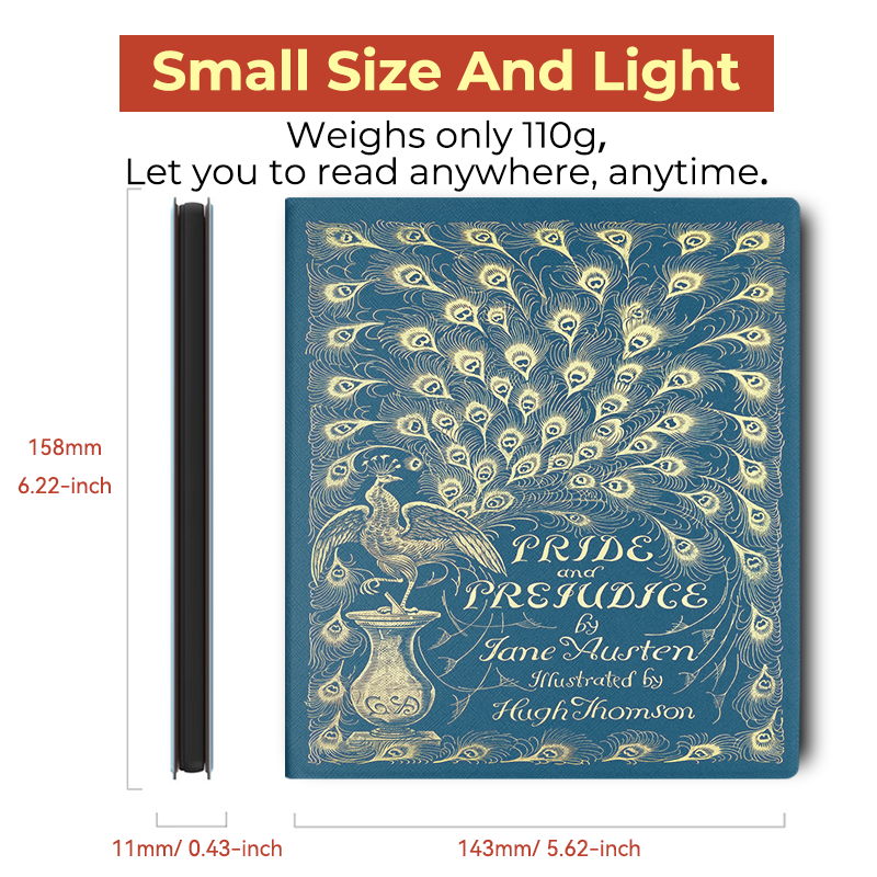 Vintage Book Magnetic Folio for Boox Go 7-inch Series