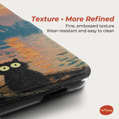 Monet & Cat Detachable Case for Kobo Clara Series