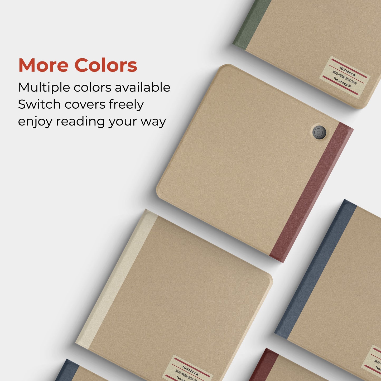 Notebook Detachable Magnetic Folio Cover for Kobo Libra Colour & Libra2