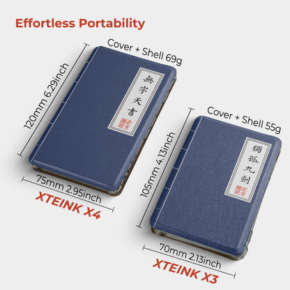 Kung Fu Manual Detachable Case for XTEINK X3 And XTEINK X4
