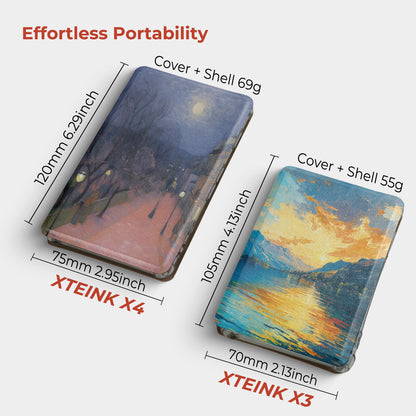 Scenic Detachable Case for XTEINK X3 And XTEINK X4