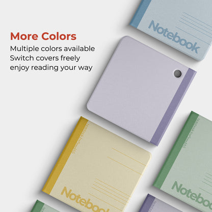 Campus Notebook Style Detachable Magnetic Folio for Kobo Libra Colour & Libra2