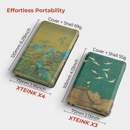 Chinese Style Detachable Case for XTEINK X3 and XTEINK X4