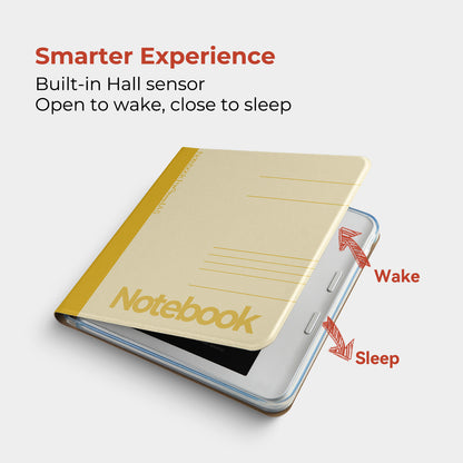 Campus Notebook Style Detachable Magnetic Folio for Kobo Libra Colour & Libra2