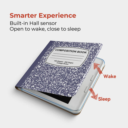 Composition Book Detachable Magnetic Folio for Kobo Libra Colour & Libra2