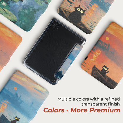Monet & Cat Detachable Case for Kobo Clara Series