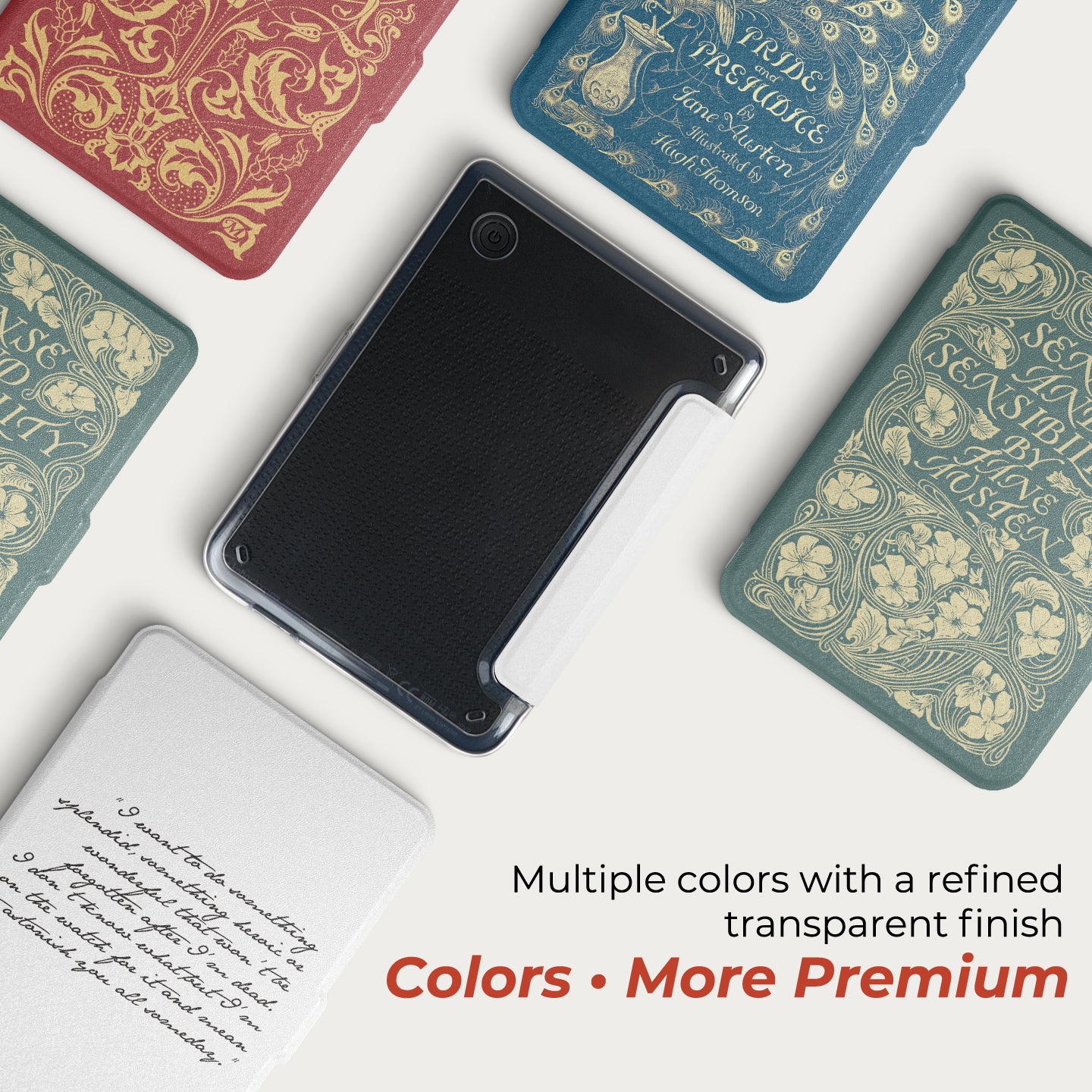 Vintage Book Detachable Case for Kobo Clara Colour BW 2E