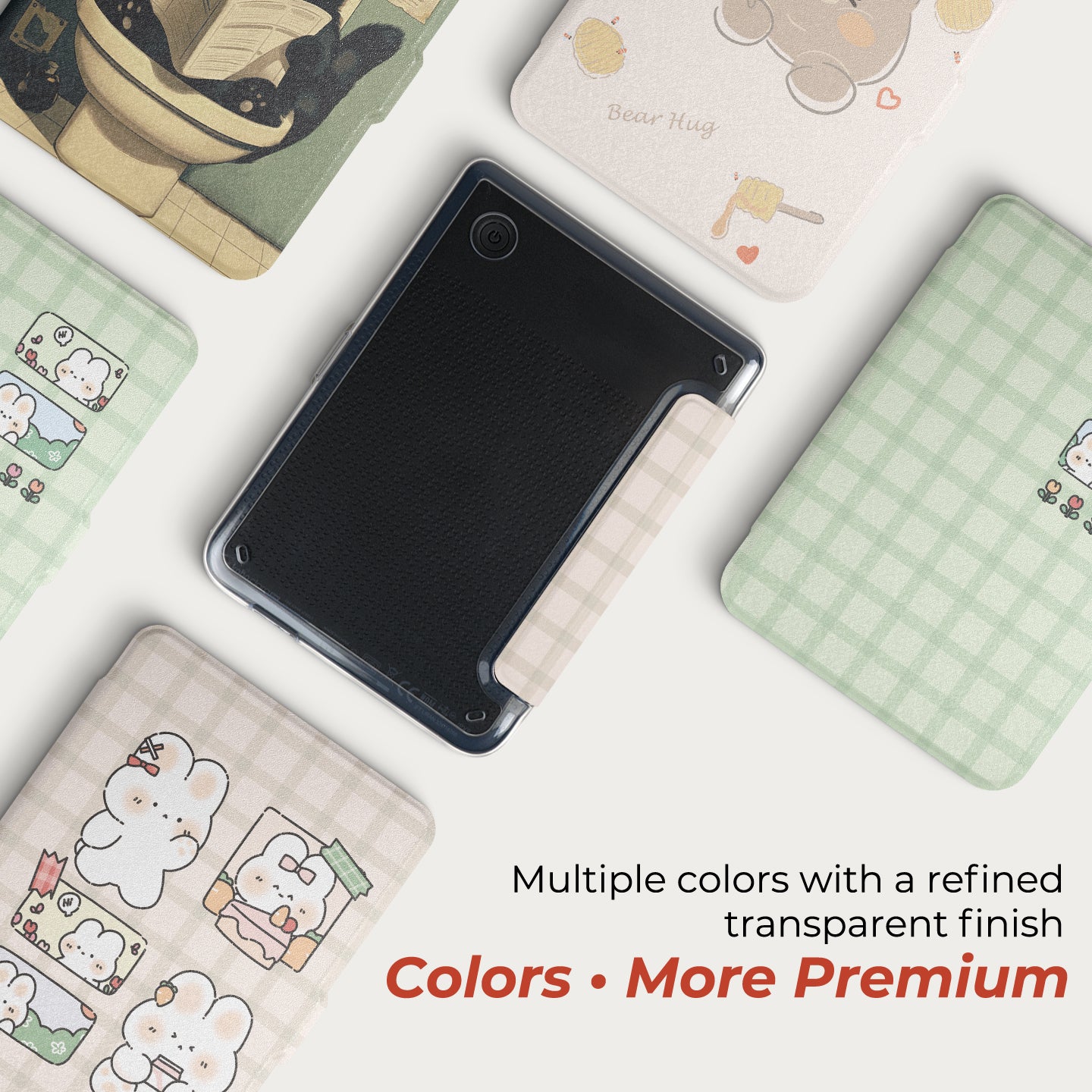 Cute Illustrated Detachable Case for Kobo Clara Colour Clara BW 2E