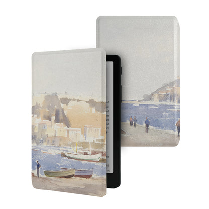 Classic Oil Painting Frameless Magnetic Folio Cover Case for XTEINK X4 Pro