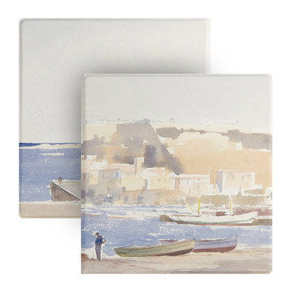 Oil Painting Magnetic Detachable Cover Case with Stylus Slot for Bigme B751 B751C