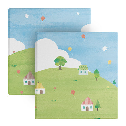 Cute Hand-Drawn Magnetic Detachable Cover Case with Stylus Slot for Bigme B751 and Bigme B751C