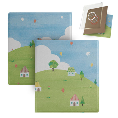 Cute Hand-Drawn Magnetic Detachable Clear TPU Cover Case for Boox Go7, Boox Go Color7 Gen2