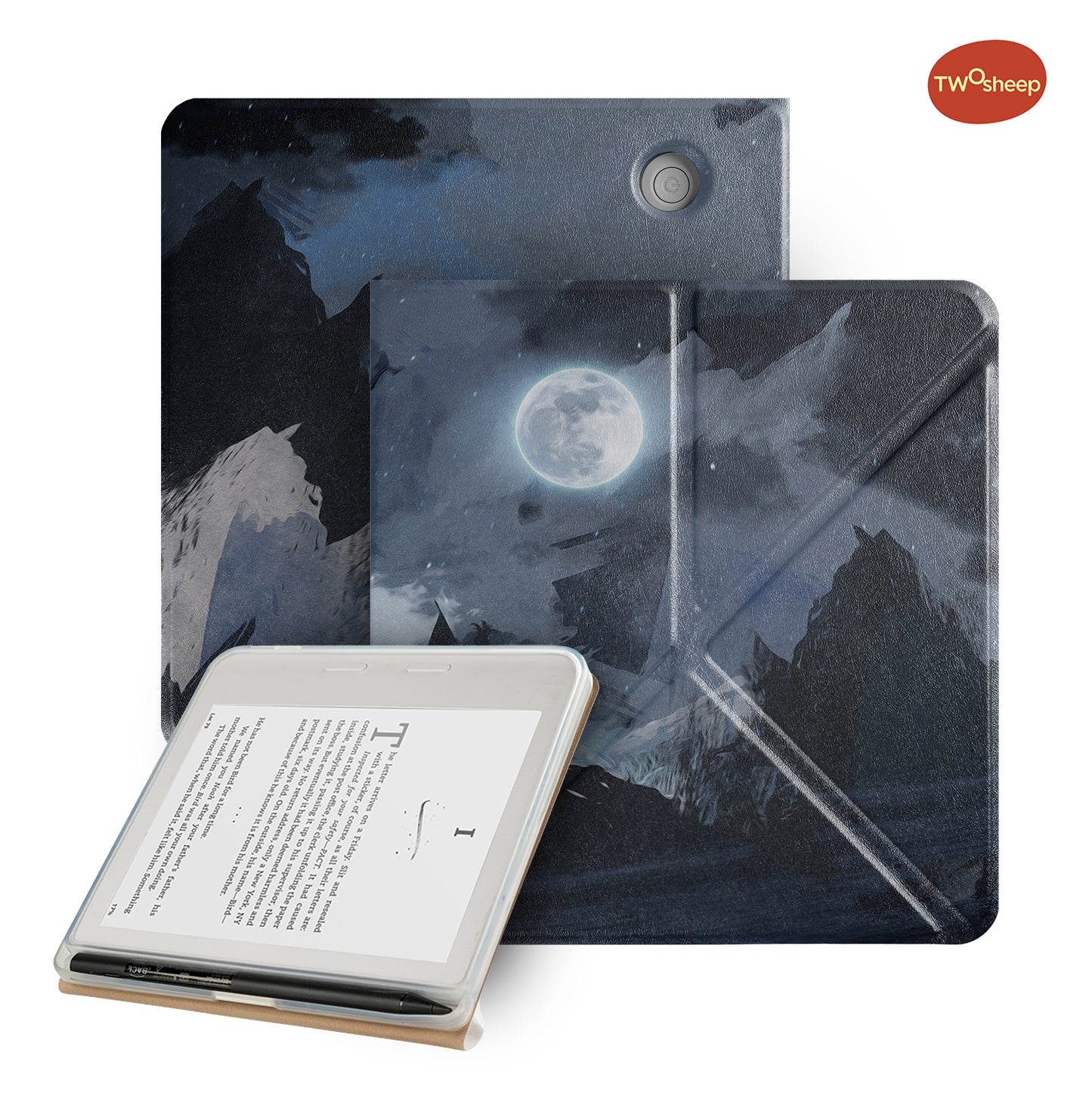 Cute Illustration Magnetic Case for Kobo Libra Colour Libra2