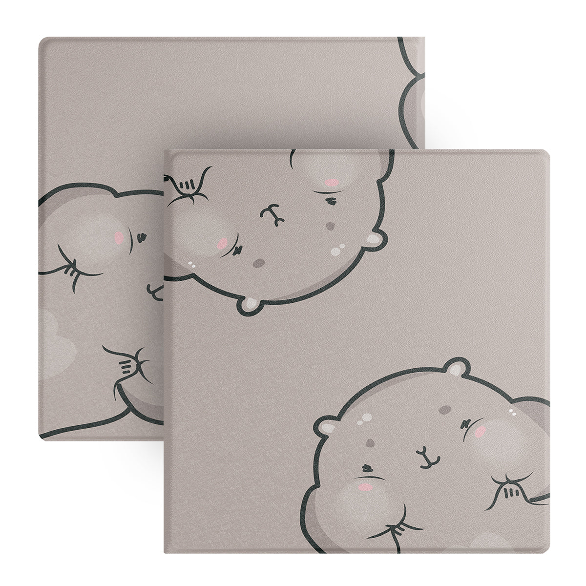 Cute Hand-Drawn Magnetic Detachable Cover Case with Stylus Slot for Bigme B751 and Bigme B751C