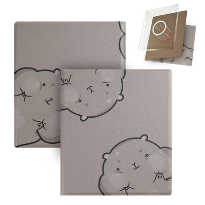 Cute Hand-Drawn Magnetic Detachable Clear TPU Cover Case for Boox Go7, Boox Go Color7 Gen2