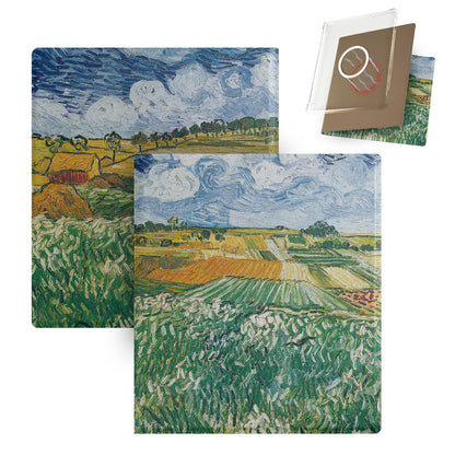 Traditional Oil Painting Style Magnetic Detachable Folio Cover Case for Boox Go7, Boox Go Color7 Gen2